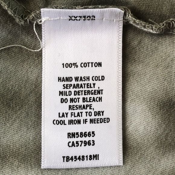 Treasure & Bond  Womens Size Small Cut-Off Sleeve Tank Top Tie Dye Green/White - Picture 4 of 11